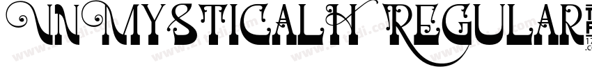VnMysticalH Regular字体转换